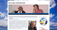 Desktop Screenshot of abdehaas.nl